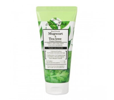 Graceday Real Fresh Mugwort & Tea Tree Foam Cleanser 100ml