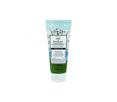 Grace Say Real Fresh Aloe & Green-tee Foam Cleansing 100ml