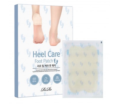 RiRe Heel Care Foot Patch 10ea - Патчи для ухода за огрубевшей кожей пяток 10шт