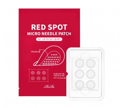 RiRe Red Spot Micro Needle Patch - Патчи от прыщей