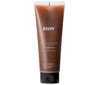 RNW Expoliate and Cleanse Natural Walnut Scrub Wash Fresh Green Floral 230ml - Очищающий скраб с орехом 230мл