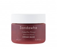 Sandawha Camellia Flower Antioxidant Cream Mask 65g - Антиоксидантная гель-маска с цветами камелии 65г