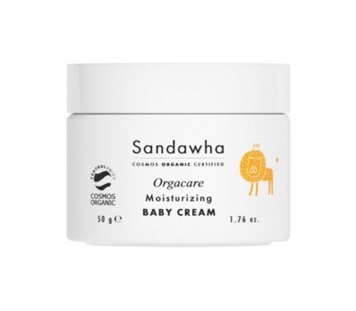 Sandawha Orgacare Moisturizing Baby Cream 50g - Средство для ухода за детской кожей 50г