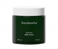 Sandawha Seaweed Mud Pack 100g - Очищающая маска с глиной и водорослями 100г