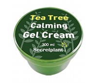 Secret Plant Tea Tree Calming Gel Cream 300ml - Крем-гель с экстрактом чайного дерева 300мл