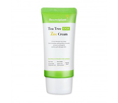 Secret Plant Tea Tree Cica Zink Cream 50ml