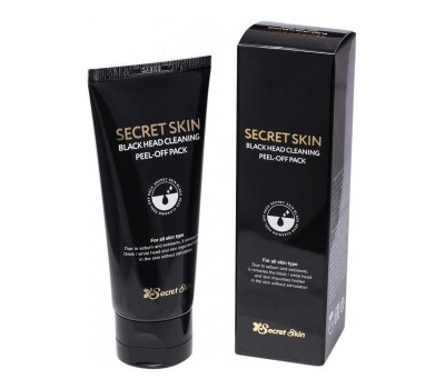 Secret Skin Black Head Cleaning Peel-Off Pack 100ml. Очищающая чёрная маска-плёнка.