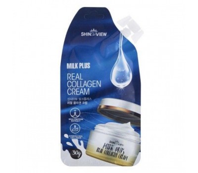 Shinsiaview Milk Plus Real Collagen Cream 30g