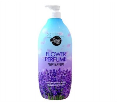 Shower Mate Flower Perfume Body Wash Lavender 900ml - Корейский парфюмированный гель для душа лаванда 900мл