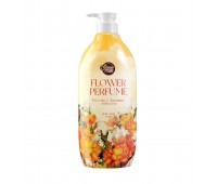 Shower Mate Flower Perfume Freesia and Jasmine Body Wash 900g - Гель для душа 900г