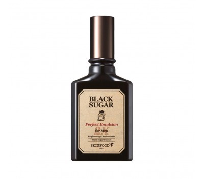 SKINFOOD Black Sugar Perfect Emulsion 2X for Men 150ml - Эмульсия 2X с экстрактом чёрного сахара для мужской кожи 150мл