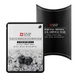 SNP Charcoal Mineral Black Ampoule Mask 10ea in 1