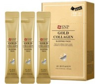 SNP Gold Collagen Sleeping Pack 20ea 1 - Очищающая маска