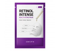 Some By Mi Retinol Intense Reactivating Mask 22g - Разглаживающая тканевая маска для лица с ретинолом 22г