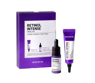 SOME BY MI Retinol Intense Trial Kit - Мини-набор средств для лица с ретинолом