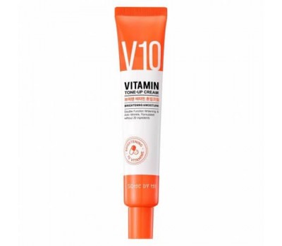 Some By Mi V10 Vitamin Tone-Up Cream 50ml - Осветляющий витаминный крем 50мл