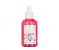 So Natural pH Red Heal Cream Ampoule 55ml - Успокаивающая двухфазная крем-сыворотка для чувствительной кожи 55мл