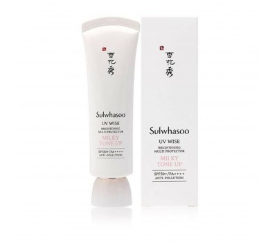 Sulwhasoo UV Wise Brightening Multi Protector Milky Tone Up SPF 50+ PA++++ 50ml - Солнцезащитный крем 50мл