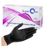 Super Care Latex Powder Free Examination Gloves Extra Lite M 100ea 