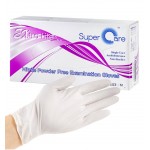 Super Care Latex Powder Free Examination Gloves Extra Lite M 200ea