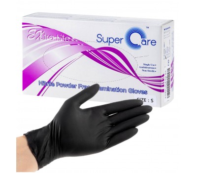 Super Care Latex Powder Free Examination Gloves Extra Lite S 100ea - Латексные перчатки 100шт