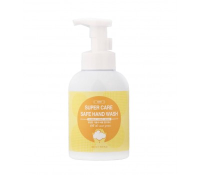 Super Care Safe Hand Fresh Bubble Hand Wash Lemon 500ml - Пенка для мытья рук 500мл