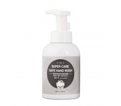Super Care Safe Hand Fresh Bubble Hand Wash Unscented 500ml