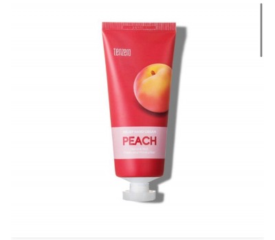 Tenzero Soothing Moisturizing Hand and Nail Cream Peach 100ml - Крем для рук и ногтей 100мл