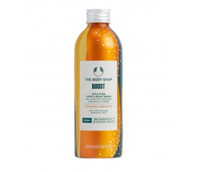 The Body Shop Boost Uplifting Hair and Body Wash 200ml