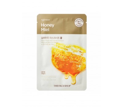The Face Shop Real Nature Mask Sheet Honey 10ea x 30ml - Fabric Face Mask with Honey Extract 10pcs x 30ml The Face Shop Real Nature Mask Sheet Honey 10ea x 30ml