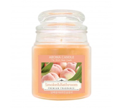 The Herb Shop Aroma Candle Smoke and Bathroom 480g - Ароматическая свеча 480г
