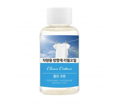The Herb Shop Perfume Diffuser Refill Oil Clean Cotton 50ml - Рефил масло для аромадиффузора 50мл