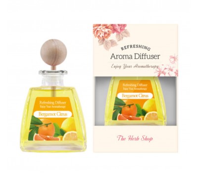 The Herb Shop Refreshing Perfume Diffused Bergamot Citrus 100ml