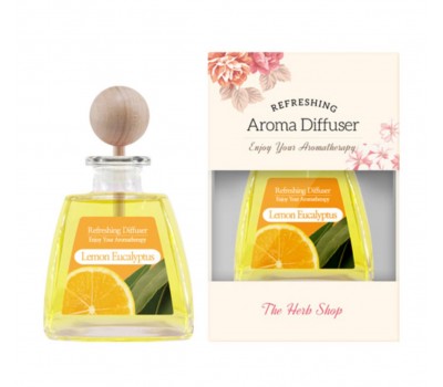 The Herb Shop Refreshing Perfume Diffused Lemon Eucalyptus 100ml - Аромадиффузор 100мл