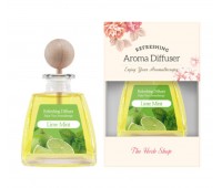 The Herb Shop Refreshing Perfume Diffused Lime Mint 100ml - Аромадиффузор 100мл