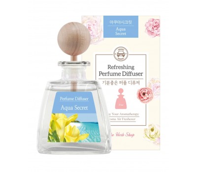 The Herb Shop Refreshing Perfume Diffuser Aqua Secret 50ml