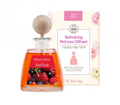 The Herb Shop Refreshing Perfume Diffuser Red Fruit 50ml - Аромадиффузор 50мл