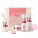 THE SAEM Mervie Hydra Skin Care 3 Set 4ea in 1 - Набор средств с экстрактом красного планктона 4в1