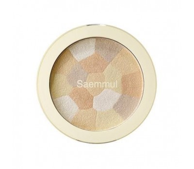 The Saem Saemmul Luminous Multi Highlighter No.02 Gold Beige 8g - Хайлайтер минеральный для скульптурирования лица No.02 8г