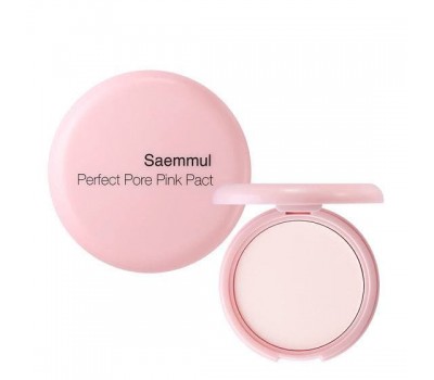 The Saem Saemmul Perfect Pore Pink Pact 11g - Розовая компактная пудра для чувствительной кожи 11г