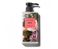 The SAEM Touch On Body Rose Body Lotion 300ml - Увлажняющий лосьон для тела с экстрактом дамасской розы 300мл