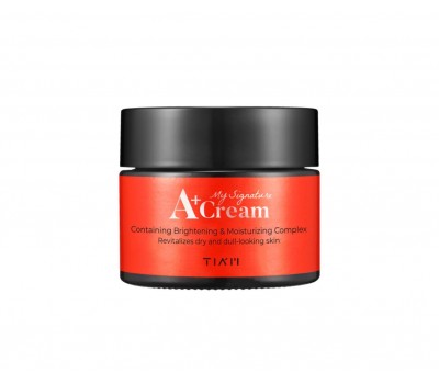 Tiam My Signature A+ Cream 50ml - Питающий крем для осветления кожи 50мл