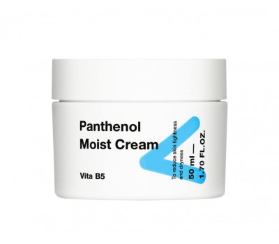 Tiam Signature Panthenol Moist Cream 50ml - Интенсивно увлажняющий крем 50мл