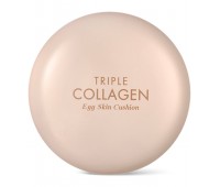 Tony Moly Triple Collagen Egg Skin Cushion No.01 15g - Кушон с тройным коллагеном 15г
