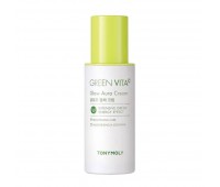 Tony Moly Green Vita C Glow Aura Cream 50ml - Крем для лица с витамином C и исландским мхом 50мл
