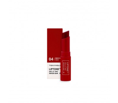 Tony Moly Liptone Get It Tint Water Bar No.04 Red in Red 3g