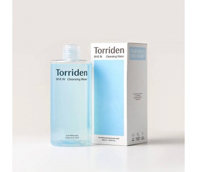 Torriden DIVE-IN Low Molecular Hyaluronic Acid Cleansing Water 400ml - Мицеллярная вода 400мл