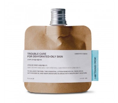 Toun28 Trouble Care For Dehydrated Oily Skin 40ml - Эссенция для ухода за жирной и проблемной кожей 40мл