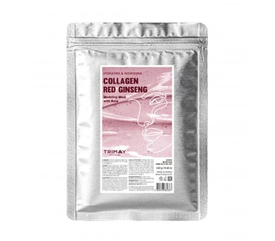 Trimay Collagen and Red Ginseng Modeling Mask With Rose 240g - Альгинатная моделирующая маска 240г