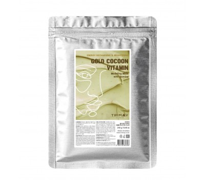 TRIMAY Gold Cocoon and Vitamin Modeling Mask with Jasmine 240g